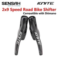 SENSAH IGNITE STI 2x9 Speed Road Bike Shifter Brake Lever Bicycle R7000 Tiagra Sora Empire Pro 2