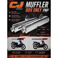 MUFFLER BOX CJ IPOH BELANG 150/WAVE125X