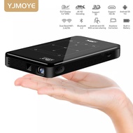 YJMOYE Portable DLP Projector P09-ll Mini 4K 1080P Bluetooth Smart WiFi Wireless LED Beamer for Home&amp;Outdoor Entertainments