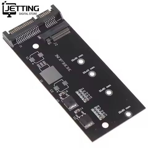 M.2 SATA Adapter Raiser M2 to SATA Adapter M.2 to SATA Adapter M.2 NGFF Converter 2.5" SATA3 Card B 