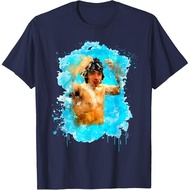 Men's cotton T-shirt Kevin Keegan Having A Shower Liverpool Vs Everton T-Shirt Fast Shipping 4XL , 5