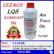 O016-002 [100% ORIGINAL] LEZACO Q8 (LQ8) PNEUMATIC LUBRICANT OIL 1LITRE AIR TOOLS LUBRICANT OIL | AI