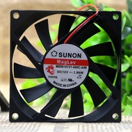TAJUN 8CM 8015 12V 1.96W ME80151V1-000C-A99 Ultra-Thin Silent Cooling Fan