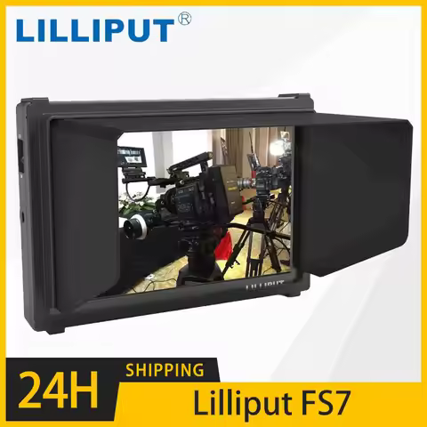 Lilliput FS7 Studio Monitors Sdi 4k 7 Inch Monitor Portable Field DSLR Audio External Liliput Video 