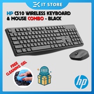 HP CS10 Wireless Multimedia Silent Keyboard and Mouse Combo for Office and Student Use