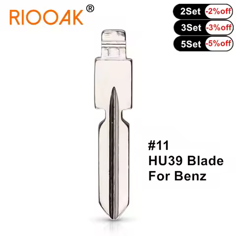 10pcs New Replacement Flip Key #11 KD Key Blade For Mercedes Benz W168 W124 W202 W210 W211 W203 Auto