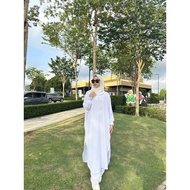 FADY SET BLOUSE + SELUAR MUSLIMAH IRONLESS TRAVEL HAJI UMRAH