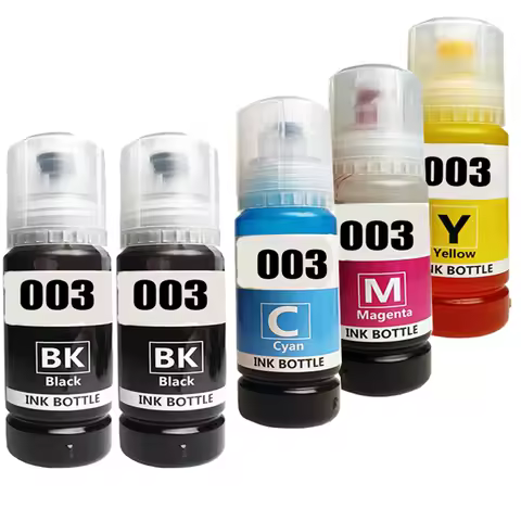 Dye ink 003 Refill ink kit for Epson L1110 L1210 L1216 L1250 L1256 L3100 L3101 L3106 L3110 L3210 L31