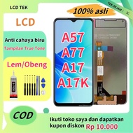 ⭐⭐⭐ LCD OPPO A57 / A77 / A17 /A17K / A18 /A38 / A77s original 100% LCD TOUCHSCREEN Complete HD+ Full