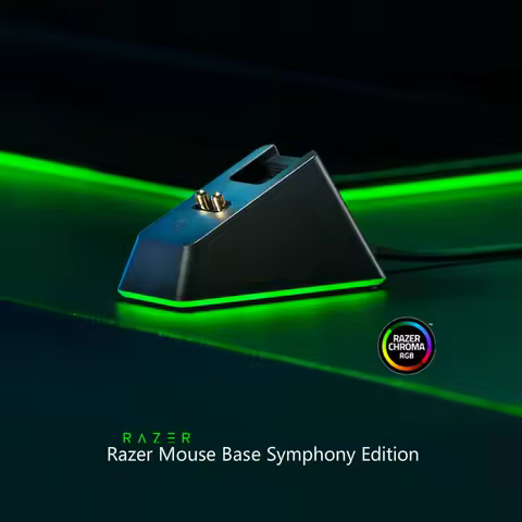 Razer Mouse Charging Dock Chroma RGB Luminous USB Interface For Basilisk Ultimate ,Viper Ultimate , 