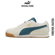 PUMA PRIME/SELECT - รองเท้าผ้าใบหนังกลับยูนิเซ็กซ์ Roma สีขาว  39863502