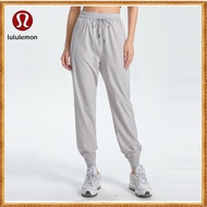 Lululemon yoga pants are loose and comfortable running pants with pockets 8805