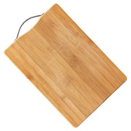 Premium rectangular bamboo cutting board 28 x 38 x 1.7cm