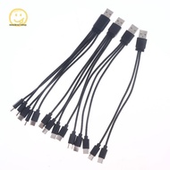 Sunshineshop 1/2Pcs 20cm USB To Type-c Splitter Adapter Cable 2/3/4/5 Port USB C Splitter Cable USB 