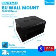 Rack Server 6U 600x450mm Thickness 0.8mm Wall Mount Rack