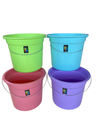 4 Gallon Durable Plastic Pail Plastic Timba Plasti Balde High Quality