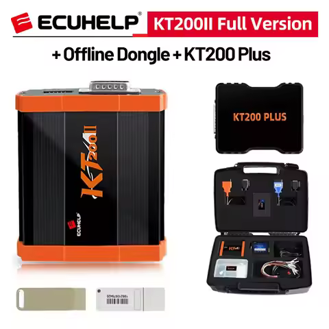 ECUHELP KT200 II Full Version with Offline Workstation & KT200 Plus Ecu Programmer [Add more ECUs R/