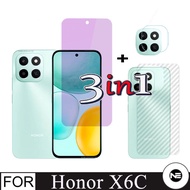 NE Tempered Glass for Honor X6C Screen Protector for HonorX6C X6 C 3in1 Anti-blue Ray Tempered Glass