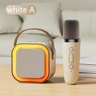 K12 Wireless Bluetooth Speaker with Microphone Dual Karaoke Speaker 3D Stereo Amplifier Mini Speaker