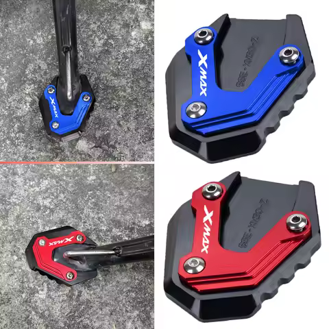 For YAMAHA XMAX300 XMAX 300 125 250 400 2017-2024 2025 2026 CNC AI Motorcycle Side Stand Extension P