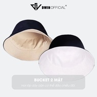 [Peinn] DWIN bucket hat with bucket ears and Unisex plain brim, suitable for men and women