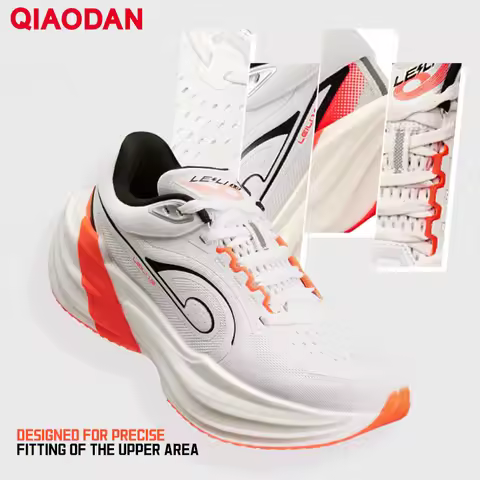 QIAODAN TG1.0 Men's 2026 Marathon Running Shoes Rebound Distance Racing Sneakers Mesh Upper Breathab