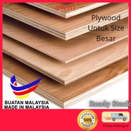 AWM PLYWOOD PAPAN 18mm Custom Cut Size plywood sheet wood panel papan lapis plywood untuk size besar
