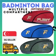 [BADMINTON BAG] FLEET RACKET RACKETBAG DOUBLE COMPARTMENT