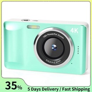 4K Digital Camera Digital Camera 64MP Compact 4K Digital Camera for Photography and 18X Digital Zoom