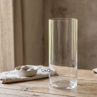 ACRYLIC CYLINDER VASE | Cylinder vase acrylic aesthetic flower vase table decoration wedding centerp
