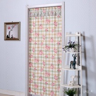 Q💕Door Curtain Fabric Single Layer Cloth Curtain Feng Shui Curtain Partition Curtain Bathroom Long Door Curtain Bedroom