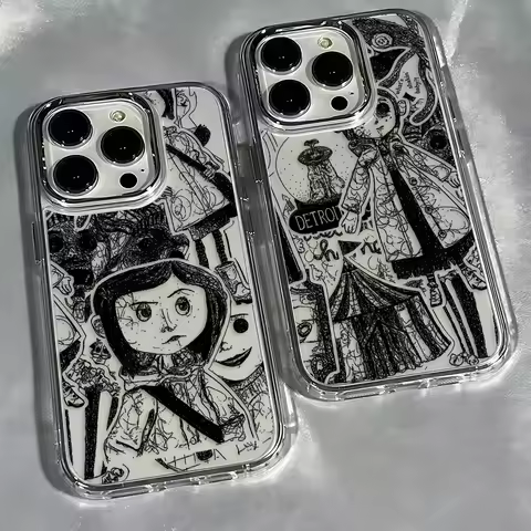 Anime Hot C-Coraline Phone Case for Samsung Galaxy A56 A36 A26 A06 A55 A35 A16 A06 A54 A34 A25 A24 A