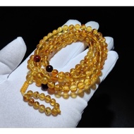 Myamar Amber 108 Prayer Bead 缅甸琥珀108佛珠 Necklace