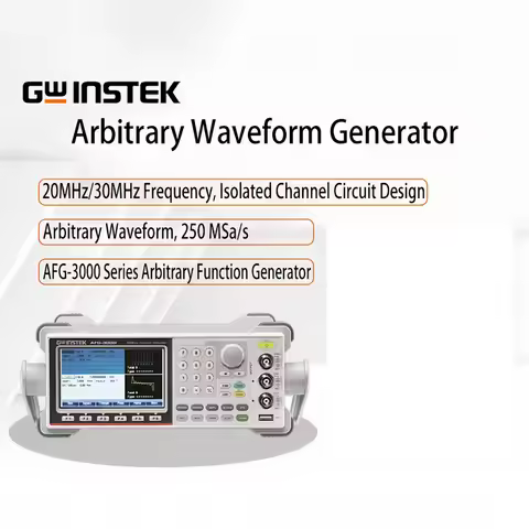 GWINSTEK Isolated Arbitrary Function Generator AFG-2225/2005/3021/3022/3031/3032/3051/3081 Waveform 