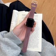 Soft Silicone Sport Strap For iWatch 10 42mm 46mm SE 40mm 44mm Ultra 49mm 41 45 38 S10 42 46mm Wrist