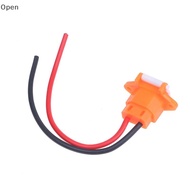[open] E-bike Scooter Battery Connector Plug Three Vertical Charging Socket With Wires 12AWG Cable F