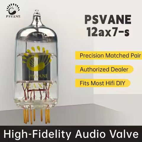 PSVANE 12AX7-S ECC83 Electronic Tube for Pre-Amp Suitable for Audio Amplification