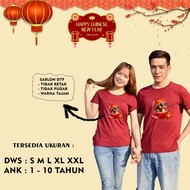 C03672 IMLEK KAOS 2025 / CNY NEW YEAR zodiac SNAKE T-SHIRTS / SINCIA IMLEK CLOTHES SNAKE 2025 / DTF 