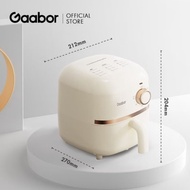 Gaabor mini air fryer 2 liter 600 watt