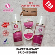 Paket Radiant Brightening Plus Toner Honey Drw Skincare Original BPOM Drw Skincare Drw Skincare Official Store Others