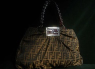 【老時光 OLD-TIME】早期二手老包義大利製FENDI肩背包