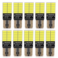 2PCS LED T10 W5W W3W 194 168 2825 4014SMD 10000k Multiple Colors 12V 2.4W Super Bright License Plate