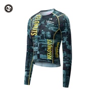 ROCKBROS VNS Short Womens Cycling Jersey High Waistline 99% Antibacterial Cycling Long Sleeve Breath