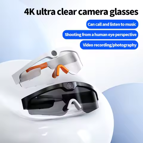 High quality 4K sunglasses camera, sports glasses camera, polarized sunglasses, Bluetooth glasses, m