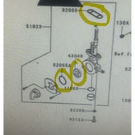 Original JAPAN Kawasaki ZX150 RR150 KRR 150 PACKING TAPE FUEL COCK ON/OFF RUBBER SEAL Getah SPEKOK 4