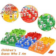 Who Is It? Chessboard Game For Children And Parents Interactive Toy Early Learning Puzzle Games C0y8