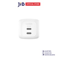 CHARGER (ที่ชาร์จ) BELKIN BOOSTCHARGE PRO - DUAL USB-C GAN WALL CHARGER 50W WHITE WCH019THWH