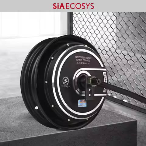 QS Motor 10 inch 212 5000W V4 60H 72V 70-120kph BLDC Electric Wheel Hub Motor