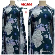 Kain pasang Mosscrepe Printed Stretchable fabric kain Moss crepe TakPayahGosok kain mosscrepe kain memeri kain sabella