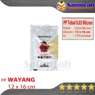 Pp Puppet Plastic Width 12 x 16 - 12 x 20 - 12 x 25 03 Micron / 0.03 mic / Clear Plastic Width 12x16